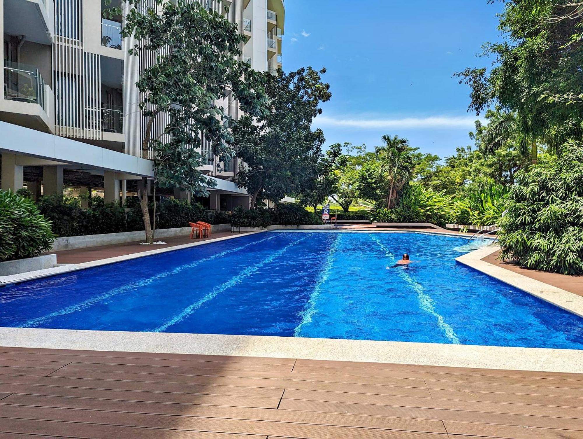Dominiks Stylish Resort Gem Ocean View Pool Queen Bed At Tambuli 8 Floor Fast Wifi Lapu-Lapu City Eksteriør bilde